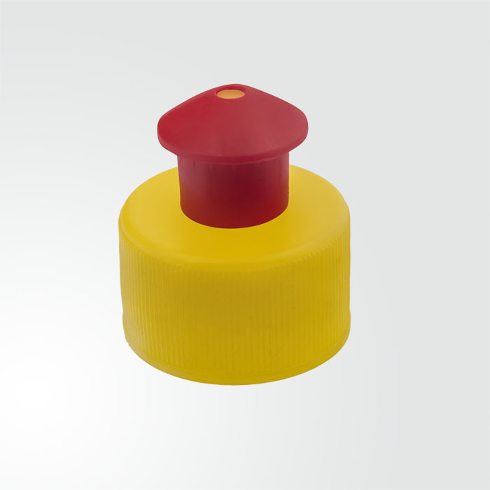 28 MM Şişe Kapağı Sarı-Kırmızı KAPAK010